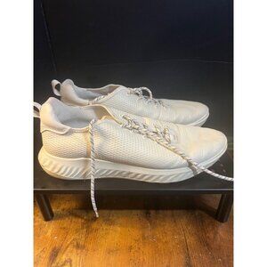 Ecco ATH-1FM Alpha Lace Up Sneakers Shadow White 834964 EU 46 Men's 12 - 12.5 US